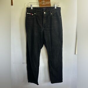 Tommy vintage mom jeans stretch urban street fashion wide leg